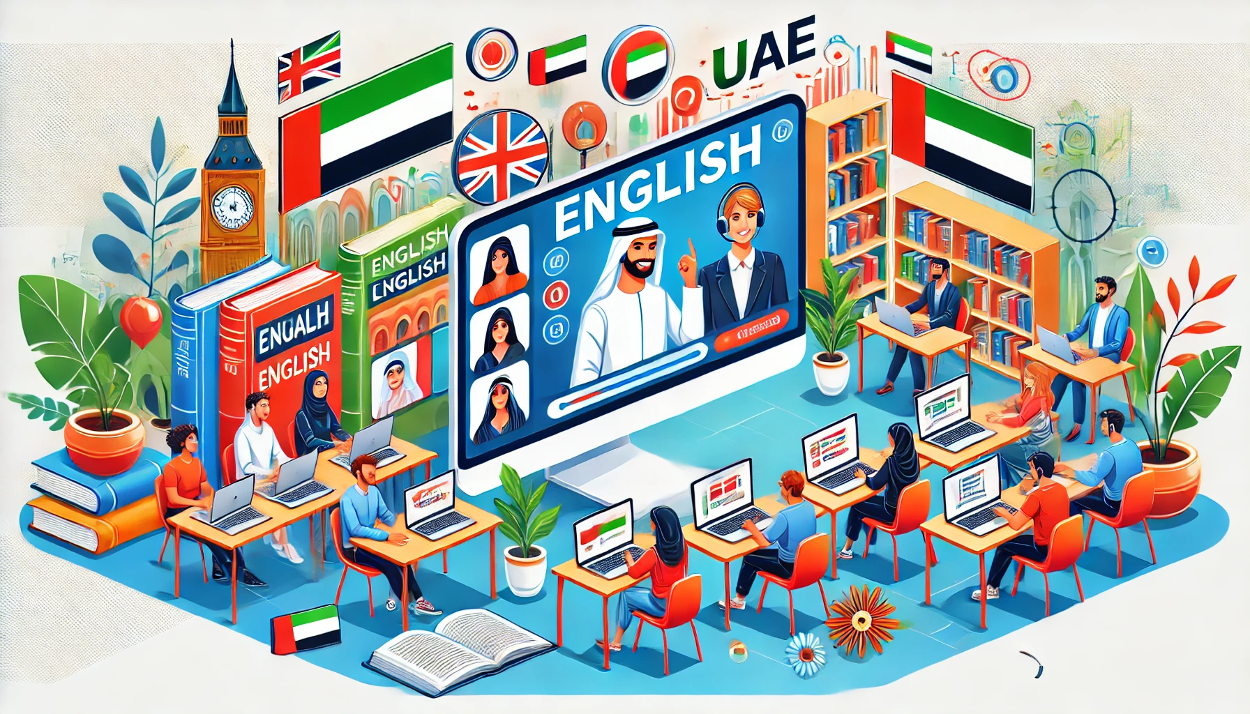 wizmantra english classes for uae dubai